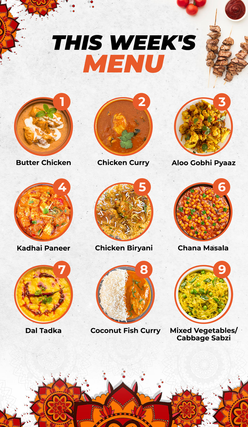 DESI DEAL 15% OFF - 6 MEALS PLAN